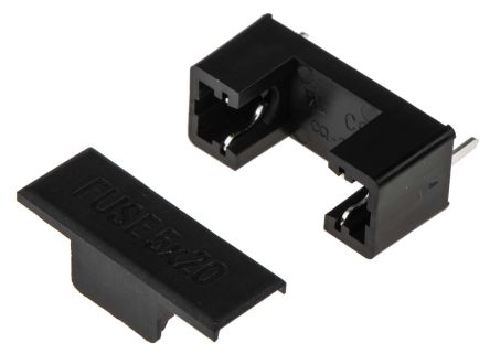 RS PRO 6.3A PCB Mount Fuse Holder for 5 x 20mm Fuse, 250V AC (563-756)