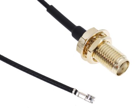 RS PRO Female SMA to Female U.FL Coaxial Cable, RF, 50 Ω, 150mm