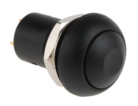 RS PRO Single Pole Single Throw (SPST) Latching Miniature Push Button Switch, IP67, 13.6 (Dia.)mm, PCB, 30V DC