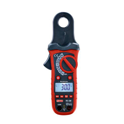 RS PRO AC/DC Clamp Meter, 80A DC, Max Current 80A AC CAT III 600V