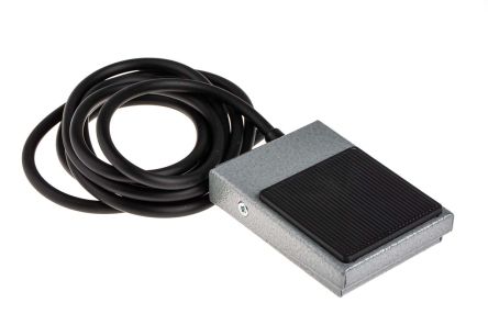 RS PRO Momentary On-Off Foot Switch - 16 SWG Mild Steel Case Material