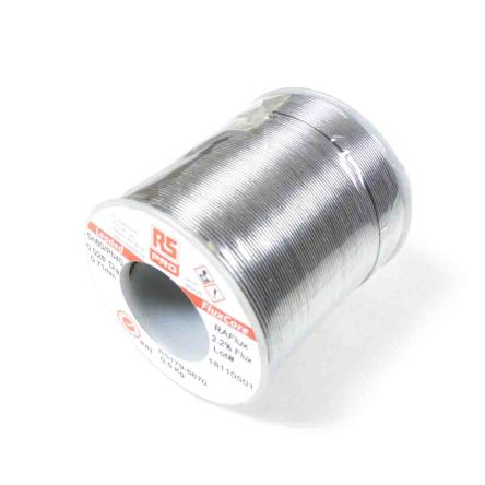 RS PRO Wire, 1.2mm Lead solder, 183°C Melting Point (179-6672)