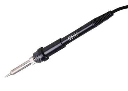 RS PRO Electric Soldering Iron, 220V, 65W, for use with RS PRO Analogue Soldering Station (202-4512)