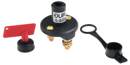 RS PRO, 2 Position DP Rotary Switch, 100 A, Through Hole