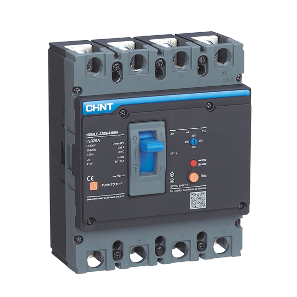 Residual Current Circuit Breaker, NXMLE Series (NXMLE-250S/4300A 250A A) 