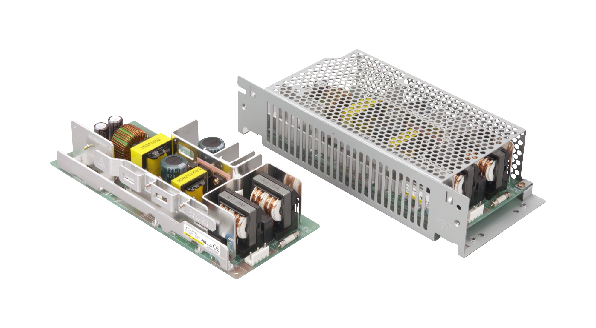 Switching Power Supplies LEP240F Model, 240 W Single Output, Peak Supported