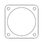 Gasket for D/MS Series (P-100842-28) 