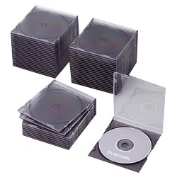 Blu-ray / DVD / CD Case (Slim / PS / 1 Sheet Storage) (CCD-JSCS50CBU) 