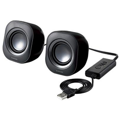 Compact Speakers / 4 W / USB / Black