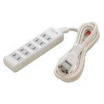Power Strip, Compact Outlet, 5 Sockets (LPT-501N(W)) 