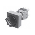 Square Command Switch Series, Selector Switch, AG225 Type (AG225-P3B22) 