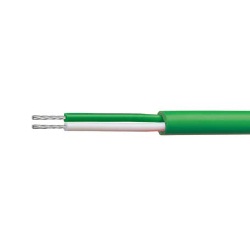 Compensating Cable, Thermocouple K Type, KX-1-G-SHVVF Series, New Color Type (KX-1-G-SHVVF(1)-1PX7/0.32(0.5SQ)-35) 