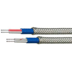Compensating Cable, Thermocouple K Type, WX-H-GGBF-OBS Series (WX-H-GGBF-OBS-1PX7/0.32(0.5SQ)-52) 