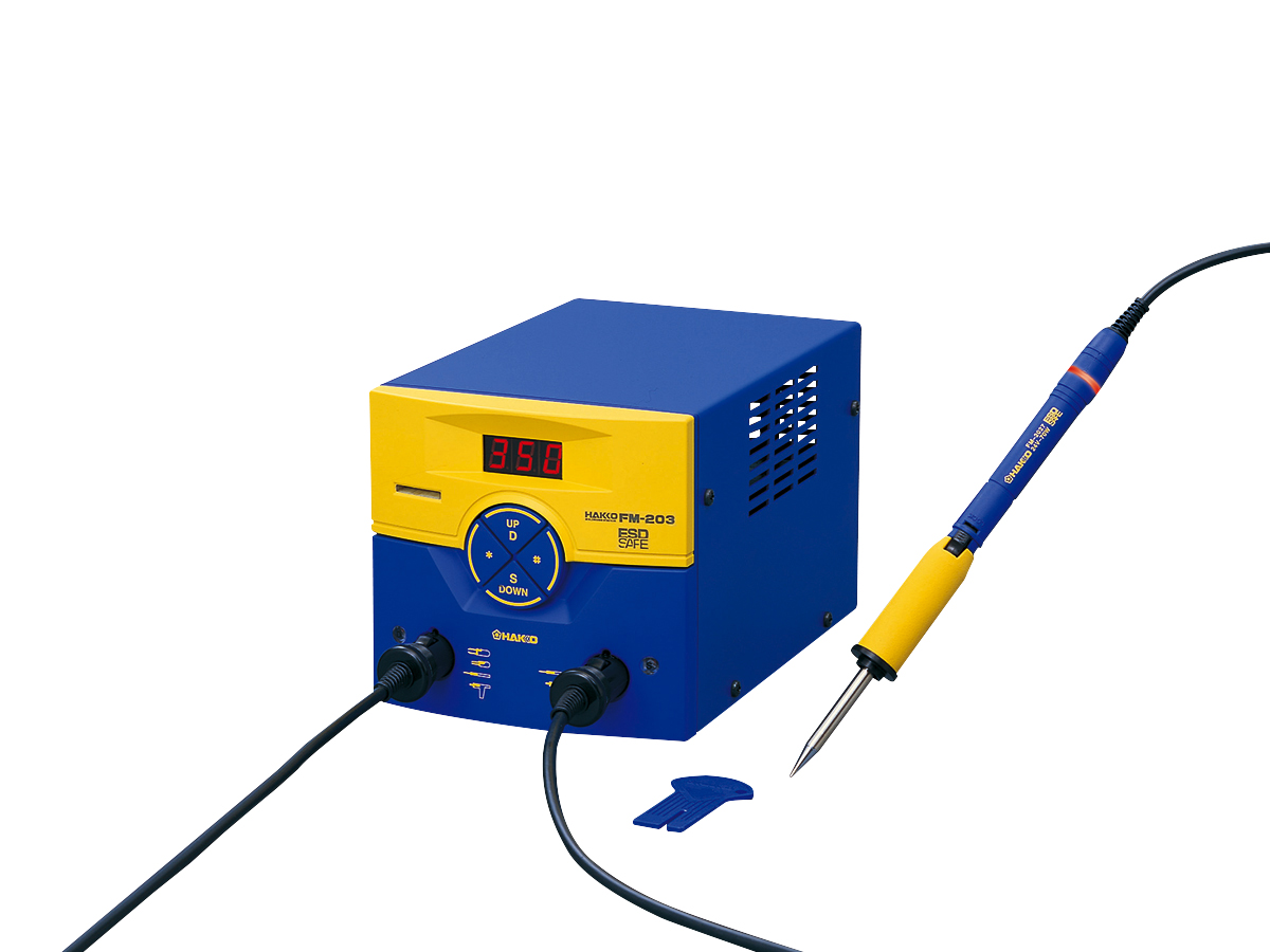 High output small temperature control soldering iron (station type) FM-203