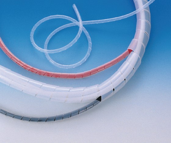 Spiral tube made of polyethylene thin type (TS-9A) 