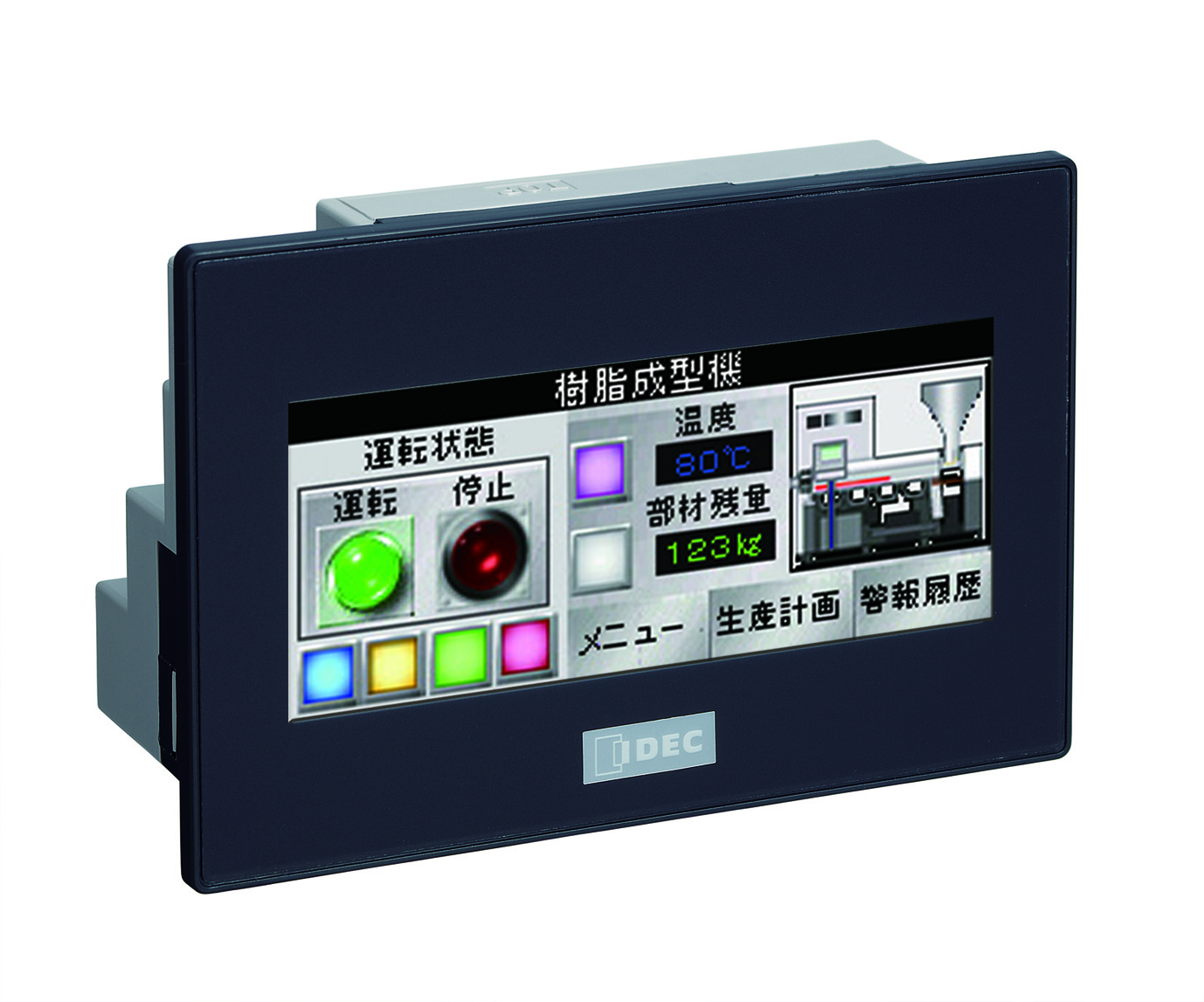 PLC, Programmable Controller (Touch), FT1A Type (FT1A-C12RA-B) 