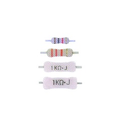 Small Metal Oxide Film/Small Metal Film Fixed Resistors, Power Type, MOS/MOSX Series