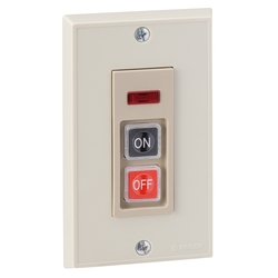 Operational Push-Button Switch, Recessed Type for Switch Enclosures with Power Light, BSP Series