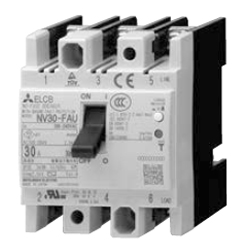 NV30-FA 2P 10A 30MA | Circuit breaker for control panel FA series 