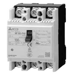 Molded Case Circuit Breakers (MCCB) NF-FHU Series (NF100-FHU 3P 75A) 