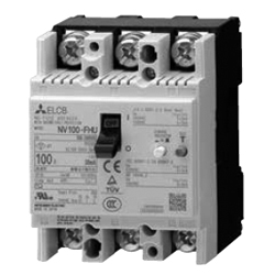 Circuit Breaker for Control Panel FHU/FAU Series (Earth Leakage Breaker) NV50-FHU/FAU