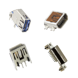[Molex] USB/DVI/HDMI Connector for Circuit Boards
