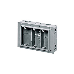 Recessed Switch Enclosure (with Plaster Ring) Plastic Seirisu Box, CSW Series