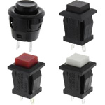 Push-Button Switch, Snap-In Non-Locking Type, DS-412/-430/-431