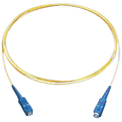 Optical Fiber Cord with Attached Connector