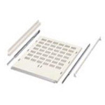 Slotted sliding base plate set (with solid channel and sliding rails)