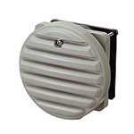 WLP-K round waterproof louver with exhaust fan (with filter)
