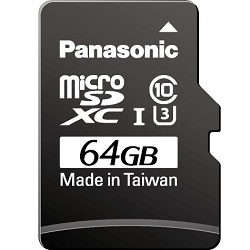 High durability/high capacity - For commercial/industrial applications - microSD card TE series (MLC 16 to 64GB) (RP-SMTE16SWC) 