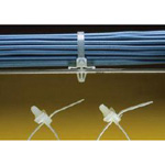Push Type, Nylon Cable Tie (PLWP Series) (PLWP1.5S-D) 