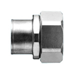 Combination Coupling (for use with a Keiflex and a steel electrical conduit or thick steel electrical conduit)