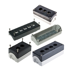 XAL Pushbutton Enclosures for Harmony 5, 22mm Switches