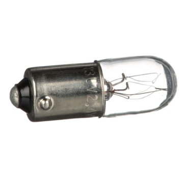 Clear Incandescent bulb with BA9s base