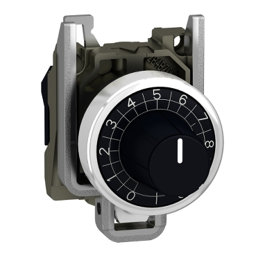 Potentiometer, Head And Mounting Base For Potentiometer