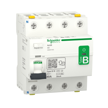 Residual Current Circuit Breaker (RCCB) Acti9 iID (B-SI Type) (A9Z61480) 