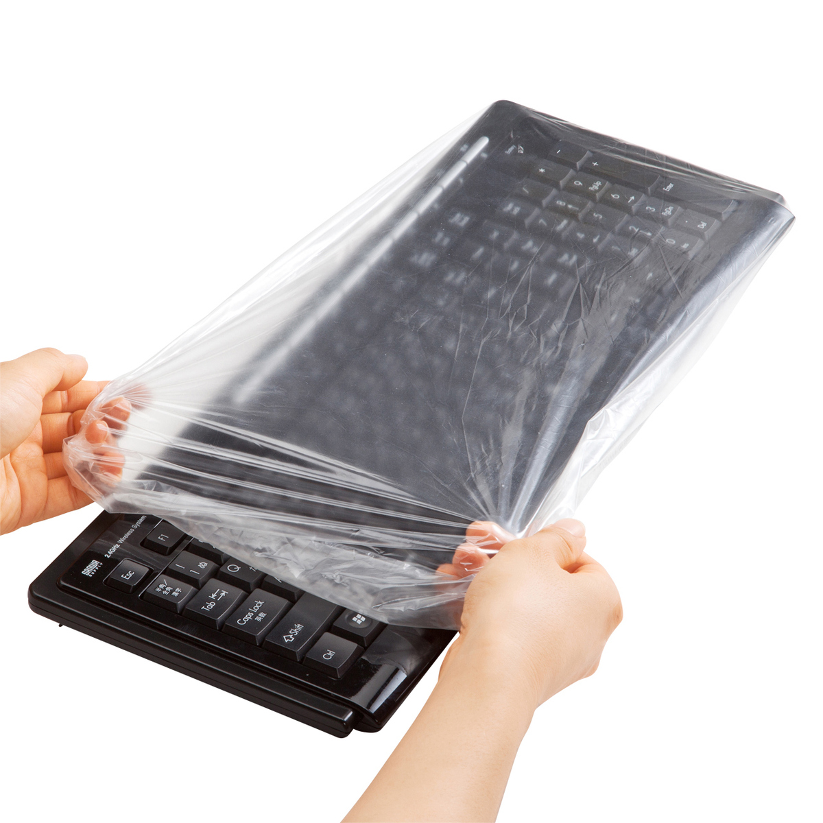 Keyboard multi-cover with Double-Sided Tape