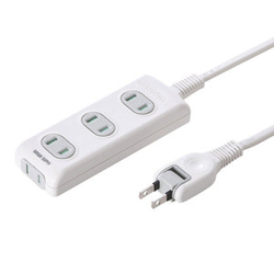 Fire Prevention Safety Power Strip (Features Swivel Plug With Insulation Cap to Prevent Outlet Fire)