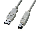Non-halogen USB 2.0 cable A⇔B type (KU20-EC3K) 