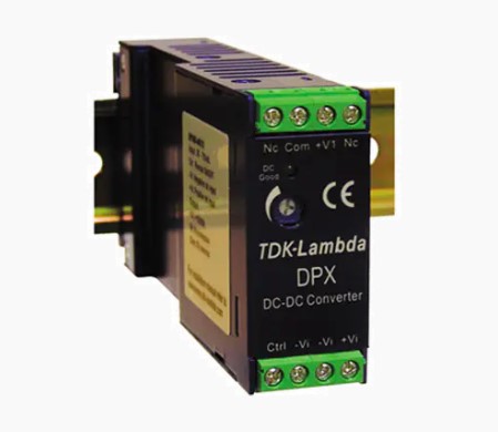 Single and Dual Output 30W Din Rail Mount DC-DC Converters, DPX30W Series