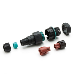 THB406 Waterproof Panel Mount Connector (THB406-3P) 