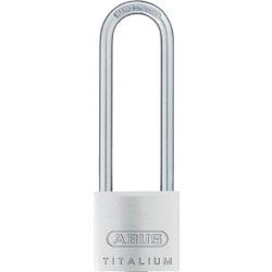 Lock And Key, Lightweight Cylinder Padlock (Body Made Of Aluminum, Long Tool Type) Same No. (64TI-50HB80-KA)