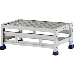 Workbench (Checkered Plate Type, Metal Fitting SUS Specifications), Top Width 600 mm (CMT146S)