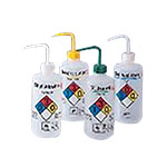 Chemical identification safety washing bottle (4-3039-06)