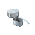 Freezing Square Sealing Container, Deep Type (4-5623-01)