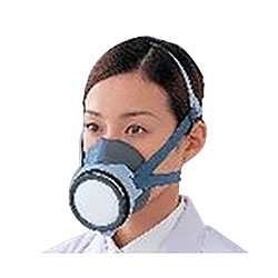 Gas Mask, Fit Checker, R10, Canister CA-705S/OV