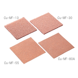Porous Metallic Material (Copper) 50 × 50 mm, Thickness 1 mm, Pore Size 0.52 mm