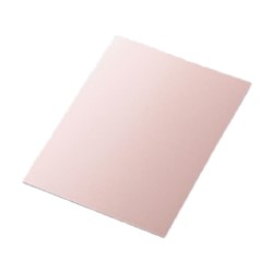 Copper Clad Laminate (Cut Substrate) Glass Epoxy / Single Side 100x100x1.6